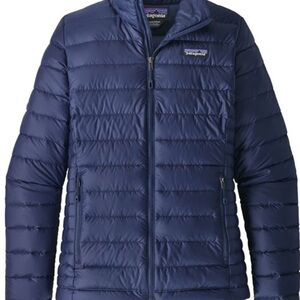 Patagonia Small Women's Deep Blue Puffer Jacket